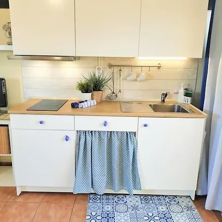 Apartmán Atico De Carlo Con Vistas Al Mar Y Terraza
