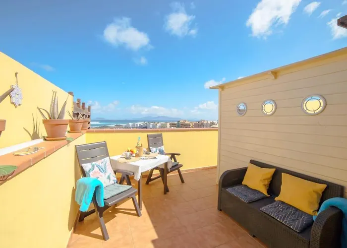 Sara E Gino Fuerteventura Carlos Penthouse Sea View & Terrace * كوراليهو