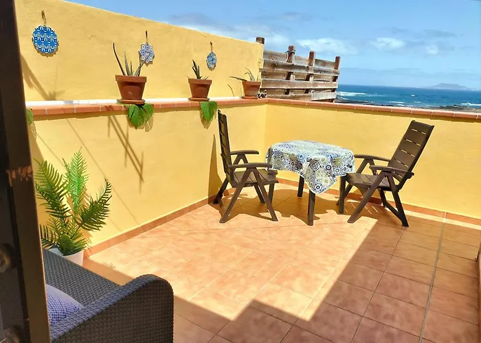 Sara E Gino Fuerteventura Carlos Penthouse Sea View & Terrace كوراليهو