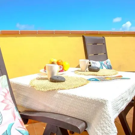 דירה Atico De Carlo Con Vistas Al Mar Y Terraza